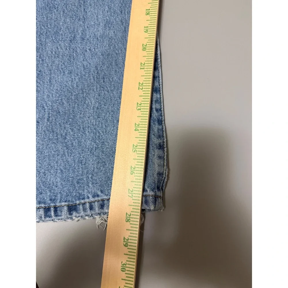 Levis 517 Bootcut Jeans Mens 34x29 Light Wash Denim WaterLess 517-0216 Blue